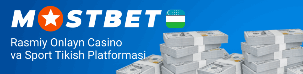 Mostbet Uzbekistan saytida pul tiking va kazino oʻyinlarini oʻynang